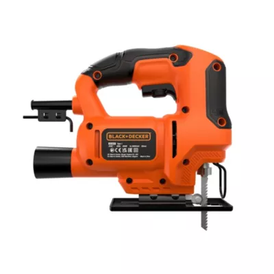 Scie sauteuse filaire non pendualire 400 W, maxi 3000 tr/min, Black+Decker BES603-QS