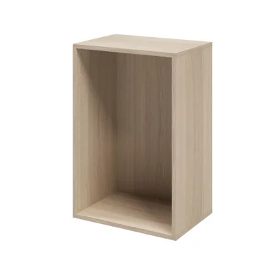 Caisson effet chêne GoodHome Atomia H. 75 x L. 50 x P. 35 cm