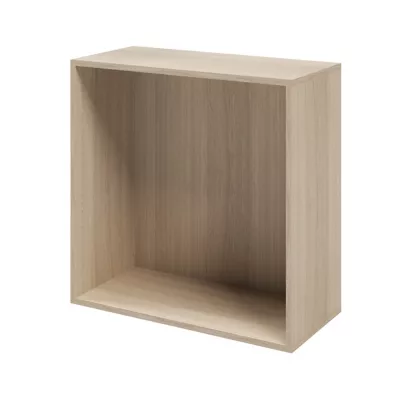 Caisson effet chêne GoodHome Atomia H. 75 x L. 75 x P. 35 cm