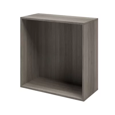 Caisson effet chêne grisé GoodHome Atomia H. 75 x L. 75 x P. 35 cm