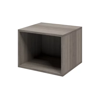 Caisson effet chêne grisé GoodHome Atomia H. 37,5 x L. 50 x P. 45 cm