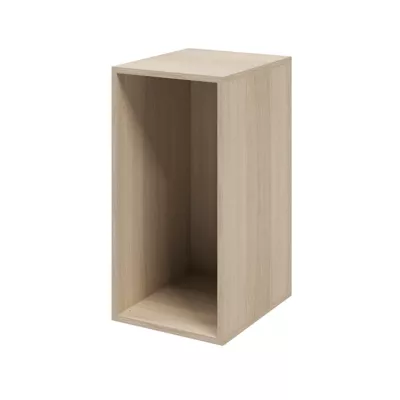 Caisson effet chêne GoodHome Atomia H. 75 x L. 37,5 x P. 45 cm