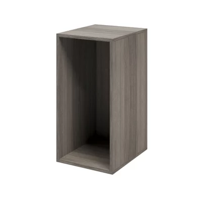 Caisson effet chêne grisé GoodHome Atomia H. 75 x L. 37,5 x P. 45 cm