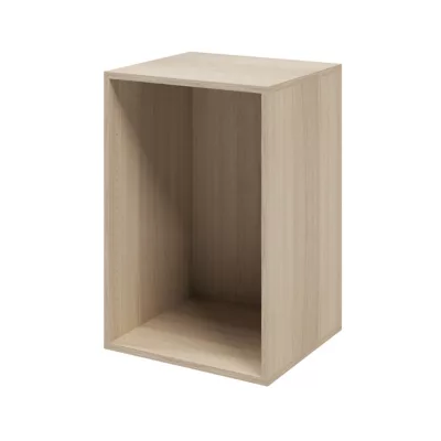 Caisson effet chêne GoodHome Atomia H. 75 x L. 50 x P. 45 cm