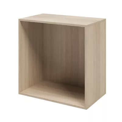 Caisson effet chêne GoodHome Atomia H. 75 x L. 75 x P. 45 cm