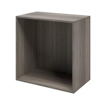 Caisson effet chêne grisé GoodHome Atomia H. 75 x L. 75 x P. 45 cm