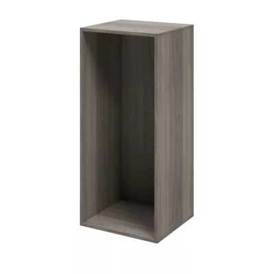 Caisson effet chêne grisé GoodHome Atomia H. 112,5 x L. 50 x P. 45 cm