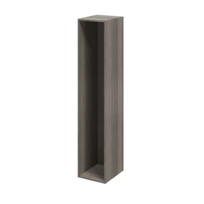 Caisson effet chêne grisé GoodHome Atomia H. 187,5 x L. 37,5 x P. 45 cm