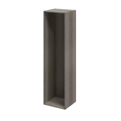 Caisson effet chêne grisé GoodHome Atomia H. 187,5 x L. 50 x P. 45 cm