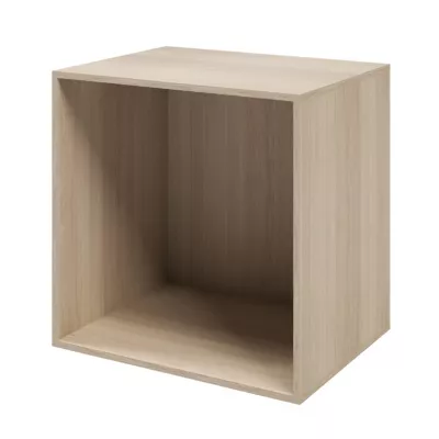 Caisson effet chêne GoodHome Atomia H. 75 x L. 75 x P. 58 cm