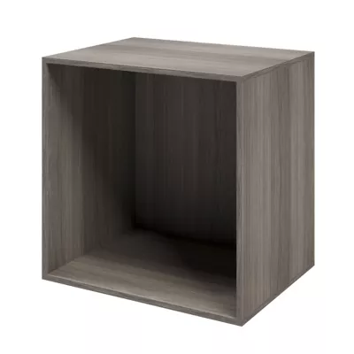 Caisson effet chêne grisé GoodHome Atomia H. 75 x L. 75 x P. 58 cm