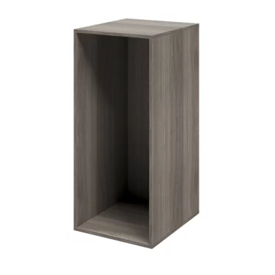 Caisson effet chêne grisé GoodHome Atomia H. 112,5 x L. 50 x P. 58 cm
