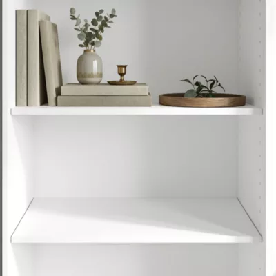 2 tablettes blanches GoodHome Atomia L. 71,4 x P. 56,2 cm