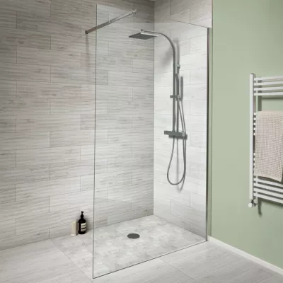 Carrelage sol et mur blanc 15x60cm Wychwood
