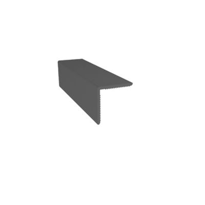 Habillage en L pour fenêtre et porte fenêtre pvc gris 35 x 35 mm