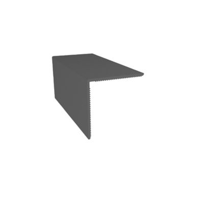 Habillage en L pour fenêtre et porte fenêtre pvc gris 60 x 60 mm