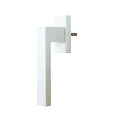 Image principale de Poignée aluminium carré blanc pour fenêtre et porte fenêtre aluminium blanc
