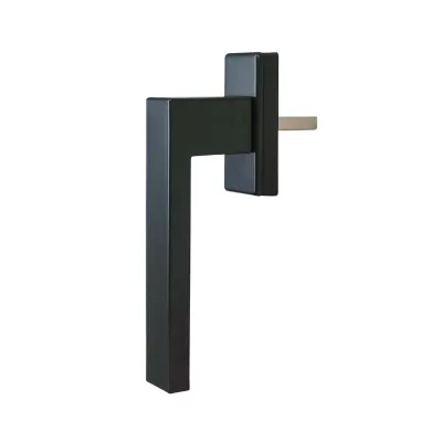 Image principale de Poignée aluminium carré gris pour fenêtre et porte fenêtre aluminium gris