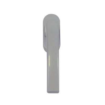 Image principale de Poignée aluminium pour fenêtre bois argent RAL 9006