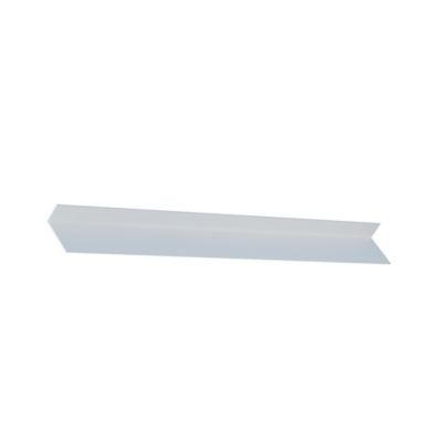 Image principale de Habillage pour fenêtre et baie coulissante aluminium blanc 60 x 30 mm