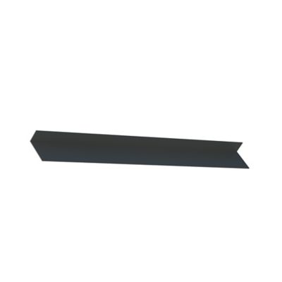 Habillage pour fenêtre et baie coulissante aluminium gris 60 x 30 mm