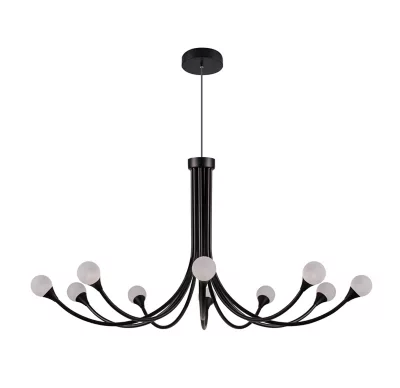 Lustre Kirindy LED intégrée IP20 noir