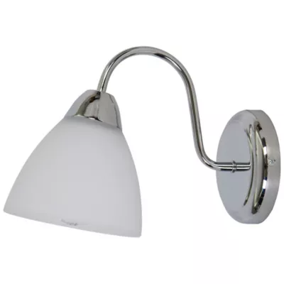 Applique murale Saucats E27 IP20 argent