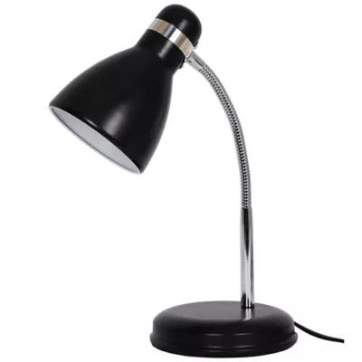 Lampe de bureau Naraji E27 IP20 noir