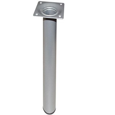 Pied de table Diall H. 25 cm x Ø 3 cm métal