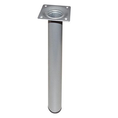 Pied de table Diall H. 30 cm x Ø 3 cm métal