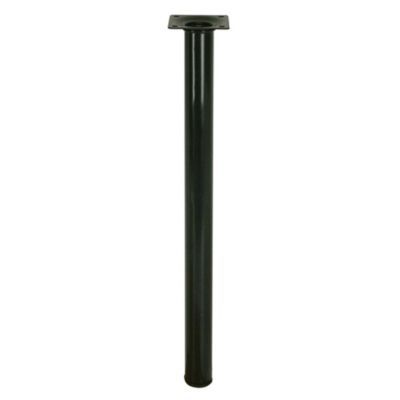 Pied de table Diall ø30 x H. 350 mm noir