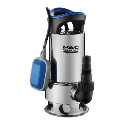 Pompe vide cave eau chargée Mac Allister 900W inox