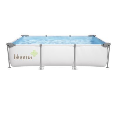 Piscine tubulaire Blooma Kamba 2,59 x 1,70 m + bâche et sac de rangement