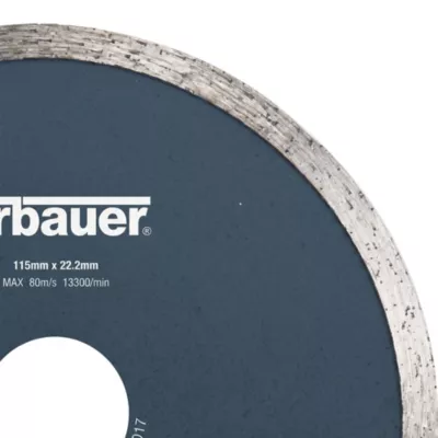 Disque diamant continu carrelage Erbauer 115x22,2 mm