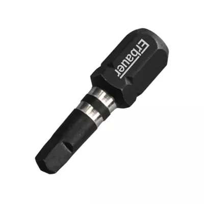 Embout de vissage torsion impact SQ2 25 mm Erbauer - 3 pièces