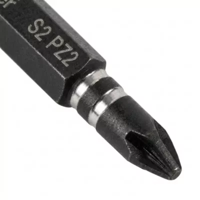 Embout de vissage torsion impact PZ2 50mm Erbauer - 3 pièces