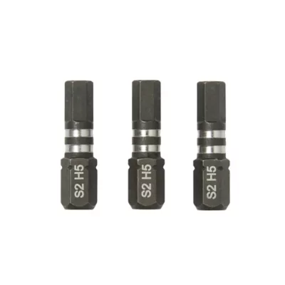 Embout de vissage torsion impact H5 25 mm Erbauer - 3 pièces