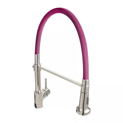 Flexible interchangeable aubergine Wista