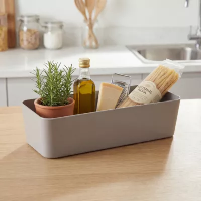 Boîte plastique gris Cooke & Lewis Sabal S