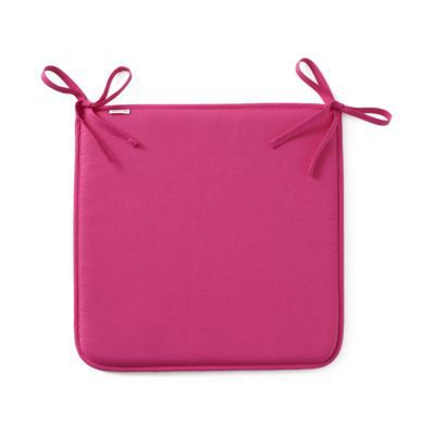 Galette de chaise Dhaka Rose 38,5 x 38,5 cm