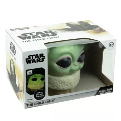 Veilleuse LED Star Wars bébé Yoda the Mandalorian Disney sans fil Paladone l.23,5cm x H.12cm x P.10,5cm