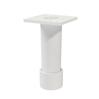 Pied haut réglable blancs GoodHome Atomia hauteur min 11 cm max 12 cm vendu par 2