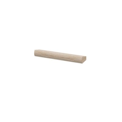 Poignée effet chêne GoodHome Atomia H. 2,8 x L. 15,5 x P. 1,9 cm vendue par 2