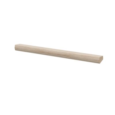Poignée effet chêne GoodHome Atomia H. 2,8 x L. 29,3 x P. 1,9 cm vendue par 2