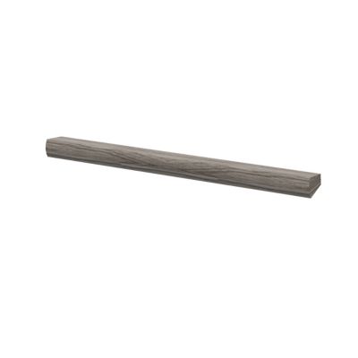 Poignée effet chêne grisé GoodHome Atomia H. 2,8 x L. 29,3 x P. 1,9 cm vendue par 2