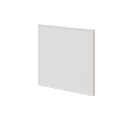 Porte battante blanche mate GoodHome Atomia H 37,2 x L. 37,2 cm