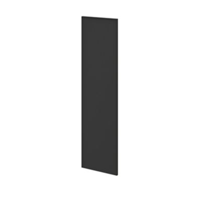 Porte battante anthracite mat GoodHome Atomia H 187,2 x L. 49,7 cm