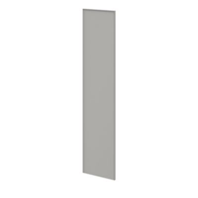 Porte battante grise claire mate GoodHome Atomia H. 224,7 x L. 49,7 cm
