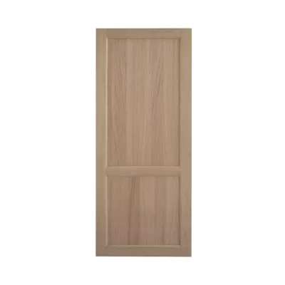Porte coulissante Camargue effet chêne naturel H.204 x l.83 cm
