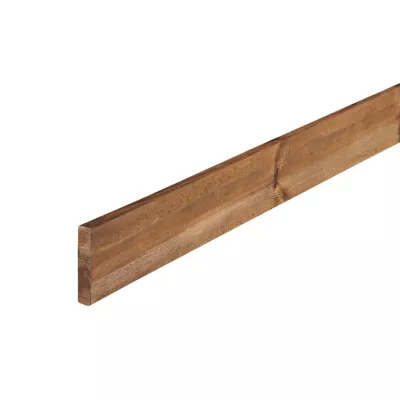 Lame de clôture bois L.180 x H.12 cm x ép.21 mm, Klikstrom Lemhi
